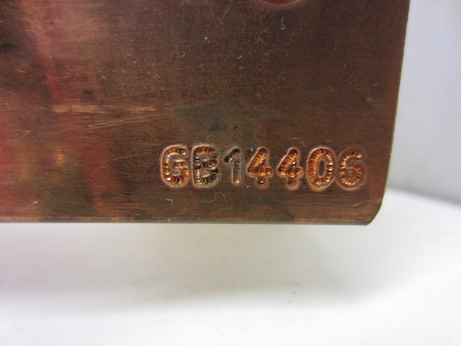Copper Ground Bus Bar GB14406 6″X1/4″X4″ 12 Hole Solid Copper