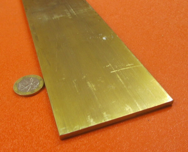 360 Brass Flat Bar 3/16″ Thick x 3.0″ Wide x 60.0″ Length
