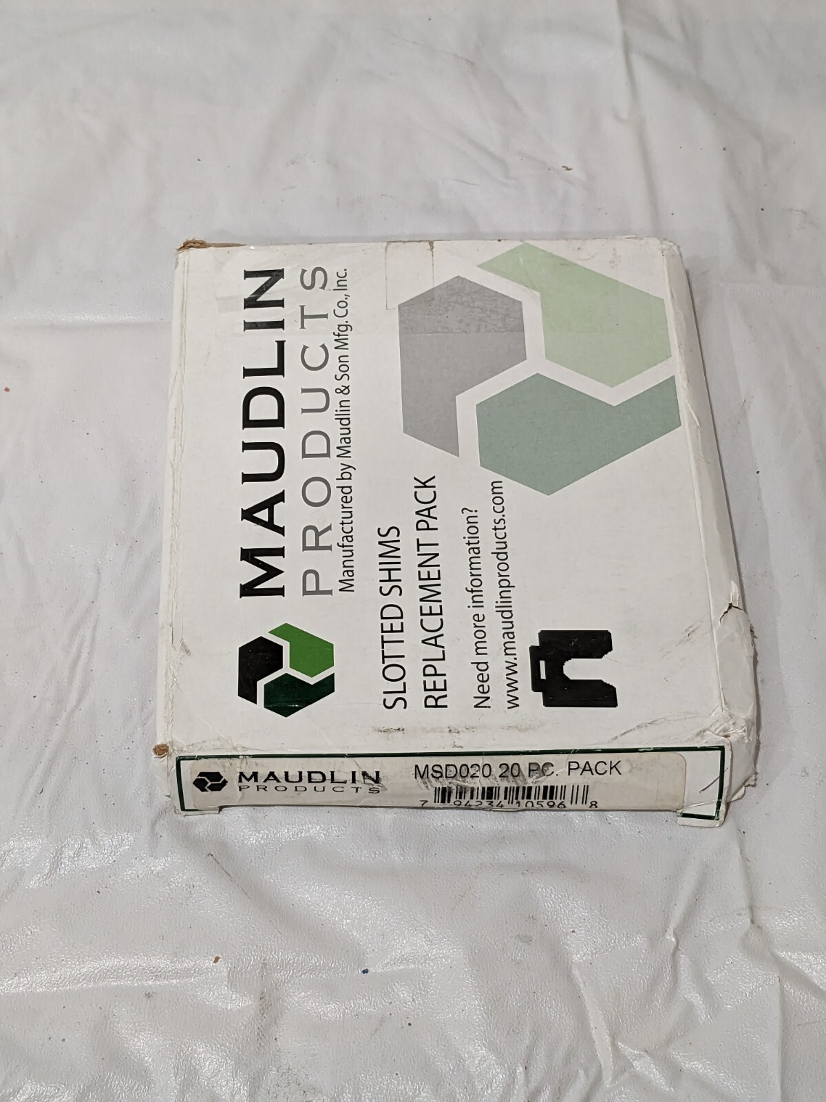 Maudlin Shim Stock: 0.025” Thick, 5” Long, 5″ Wide, 302/304 Qty 20 MSD025-20