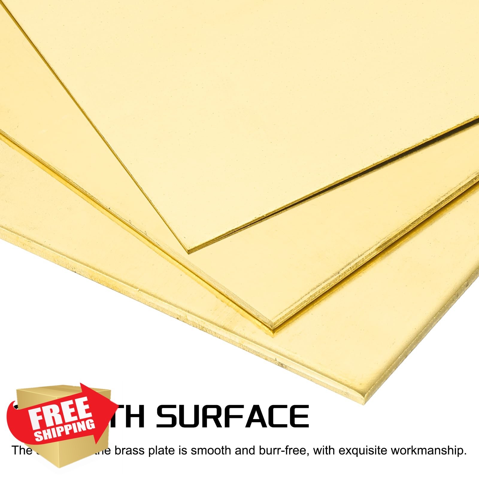 MECCANIXITY Brass Sheet 2″x8″ 18 Gauge 1pk