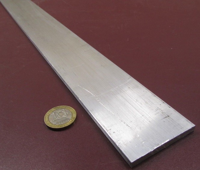 6061 T651 Aluminum Bar, 1/4″ (.250″) Thick x 3.0″ Wide x 60″ Length