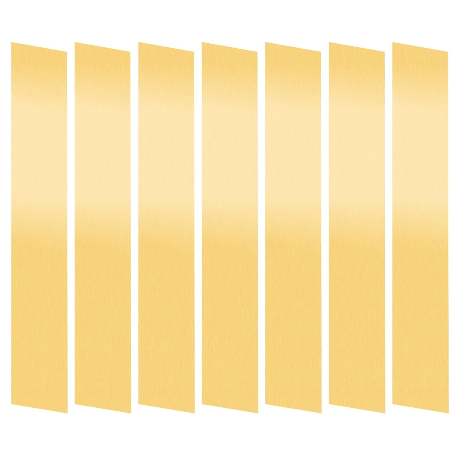 Brass Strip, Brass Shim Stock Assortment, 1″ Width X 6″ Length, 0.002″, 0.004…