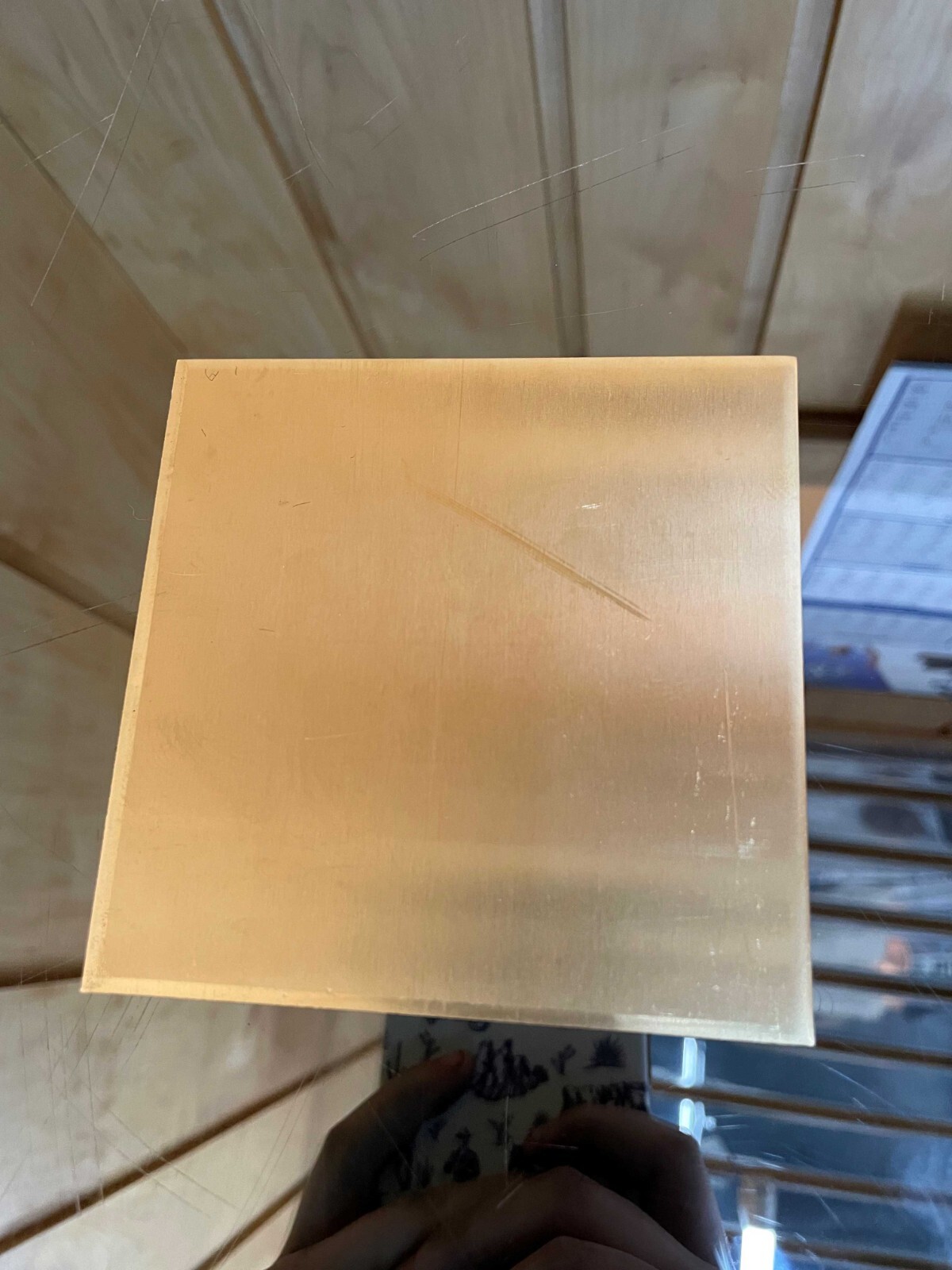 3/16″ BRASS SHEET PLATE NEW 4″X4″ .1875 Thick *CUSTOM SIZES AVAILABLE*