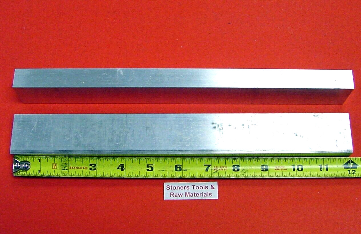 4 Pieces 3/8″ X 1-1/4″ ALUMINUM 6061 FLAT BAR 12″ long T6651 New Mill Bar Stock