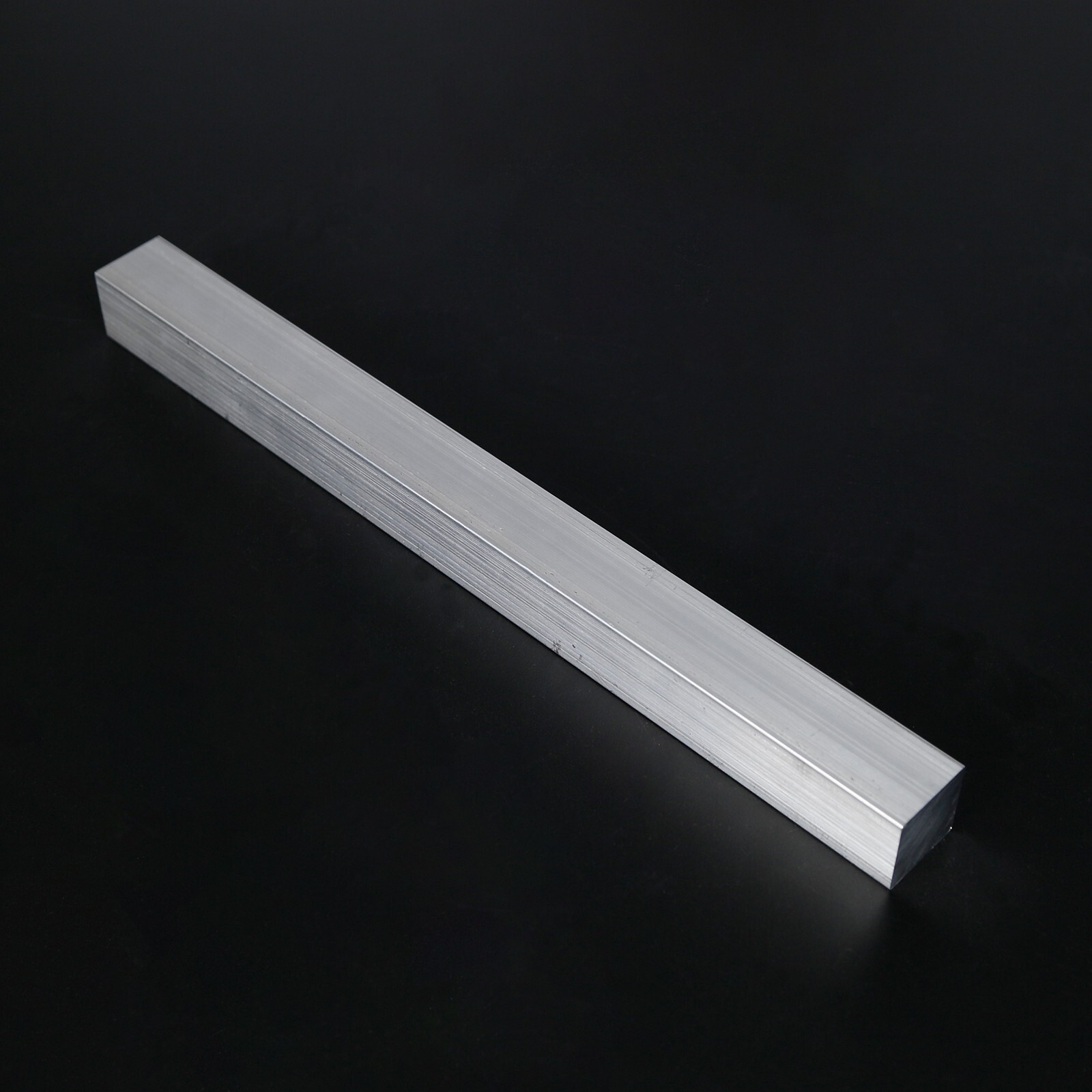 1pcs 6061 Aluminum Al Alloy Shiny Polished Plate Sheet 25mm * 25mm * 300mm