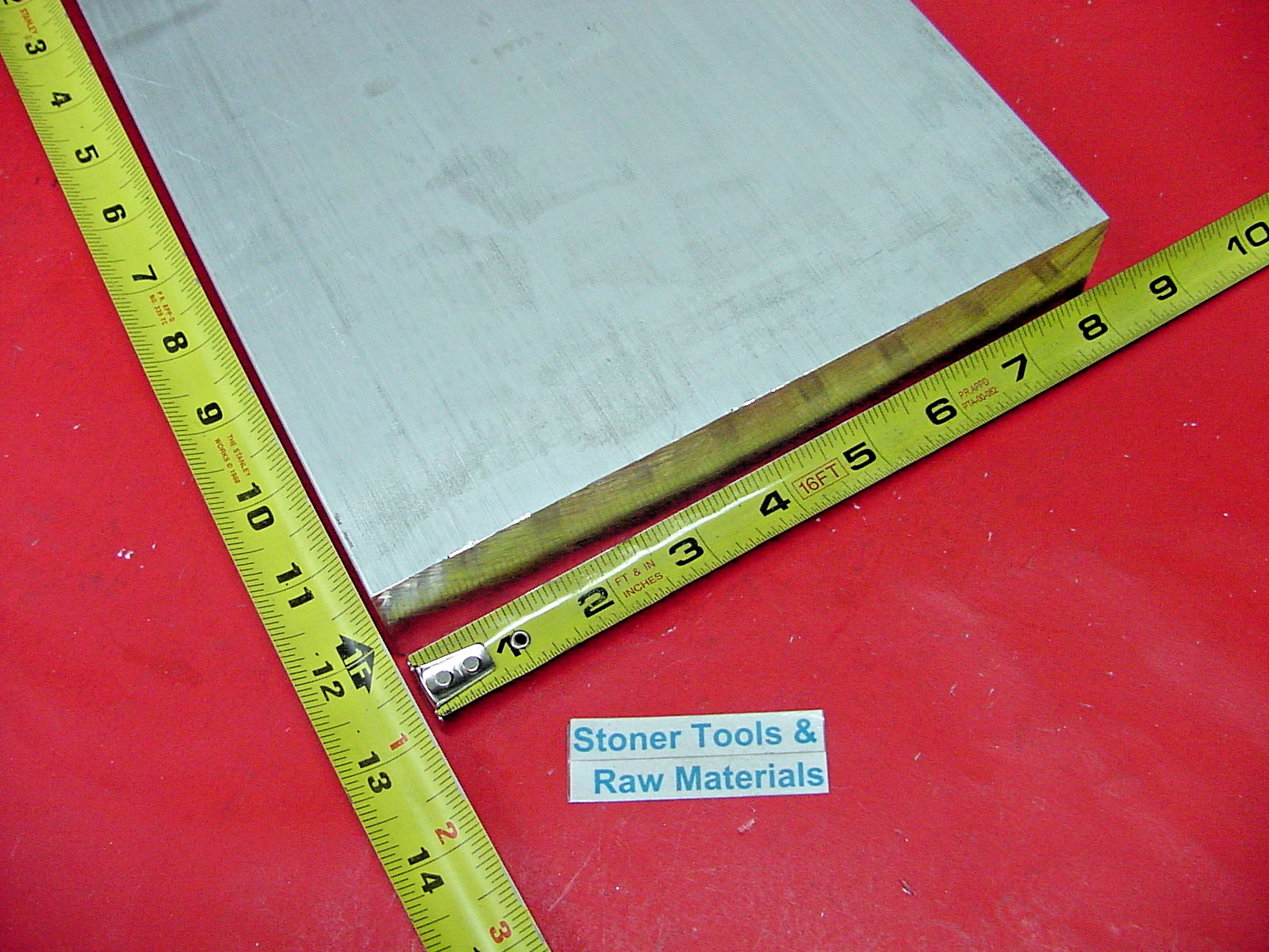 1-1/2″x 8″ ALUMINUM 6061 FLAT BAR 12″ LONG T6511 Solid Extruded Mill Stock Plate