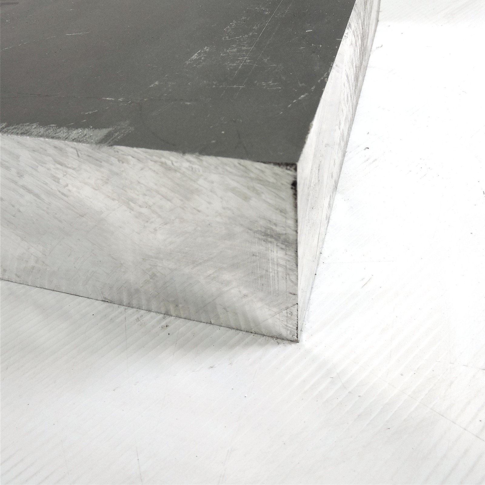 3″ thick Aluminum 6061 PLATE 2.375″ x 48.5″ Long sku 125816