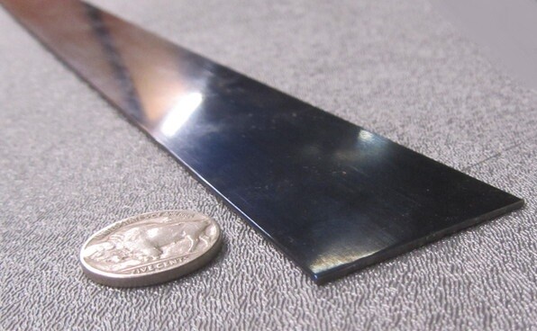 1095 Hard Blue Tempered Spring Steel Shim 0.032″ Thick x 1.50″ Wide x 60″ Long