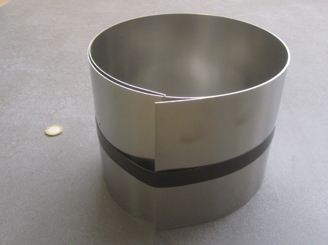 301 Stainless Steel Sheet 1/2 Hard (1/32″) .031″ Thick x 6.0″ W x 50.0″ Length