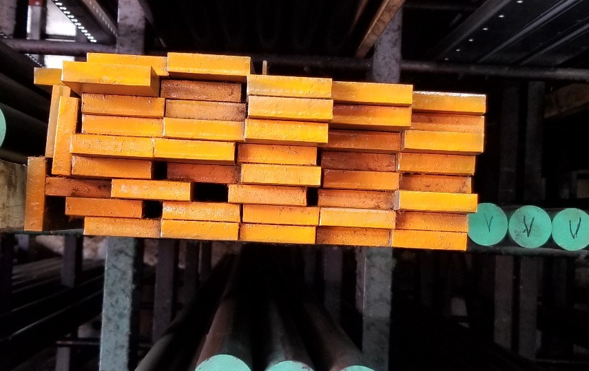 1018 Cold Finished Steel Flat Bar, 5/8 x 2 1/2×144′” long