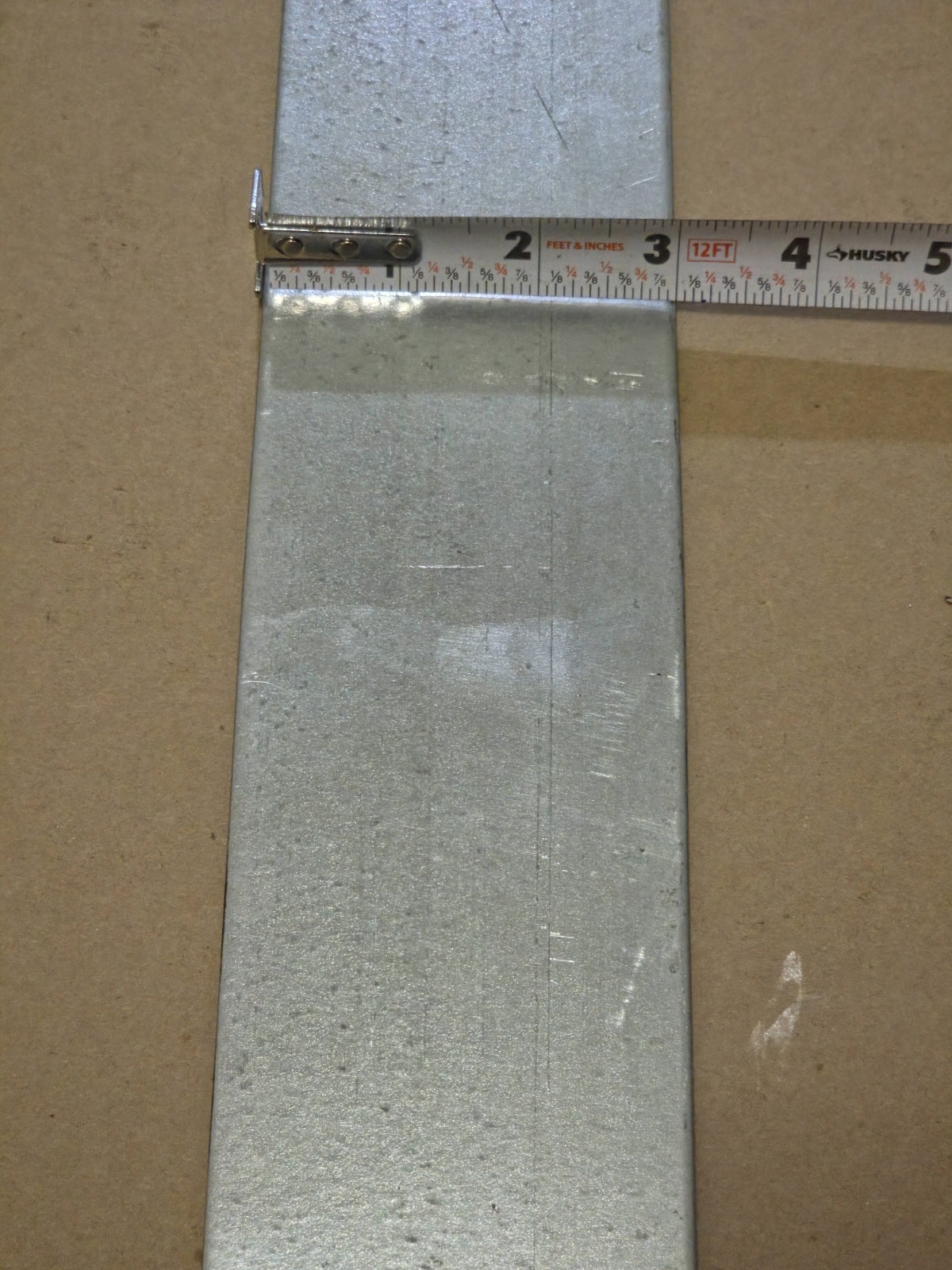 11 Gauge 1/8″ Galvanized Steel Sheet Plate 3″ x 22″ – 1/8″ Thick Metal Strip DIY