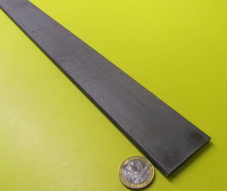 5160 Spring Steel (Knife, Blade) Bar .214″ (+/-.006″) Thick x 2 1/4″ Wide x 36″