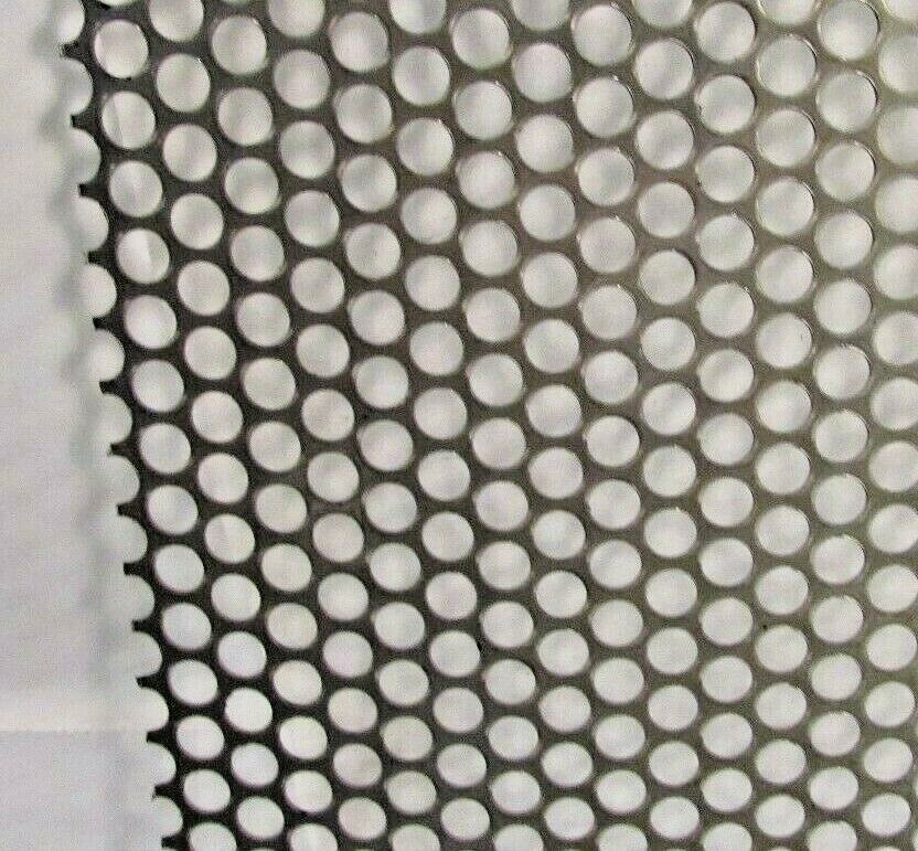 3/16″ HOLES-18 GAUGE-304 STAINLESS PERFORATED 11-1/2″ X 18″