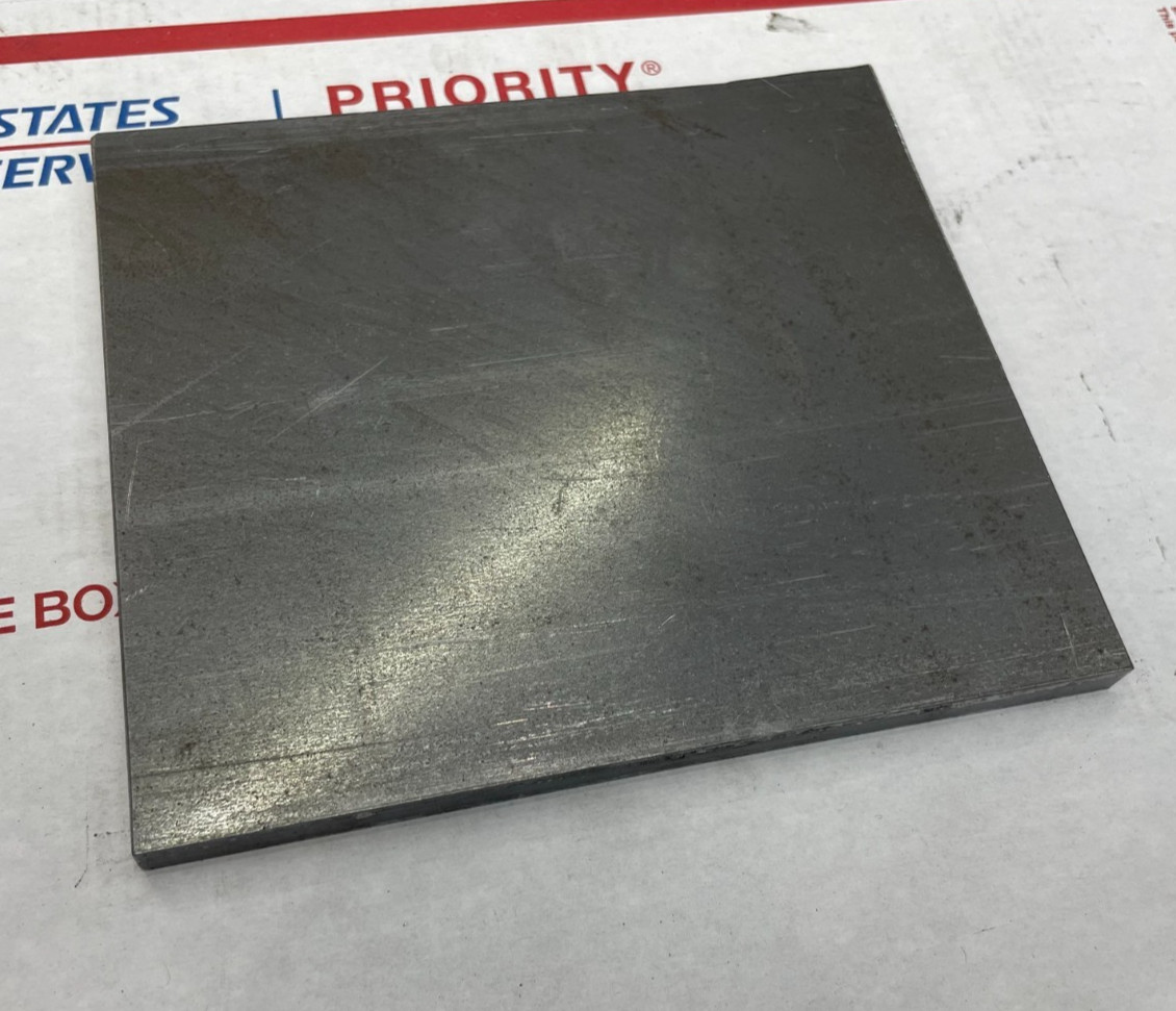 3/8 x 5-3/4 x 6-1/2 inch steel plate 5-3/4” x 6-1/2” A36 Hot Roll 375″ Thick