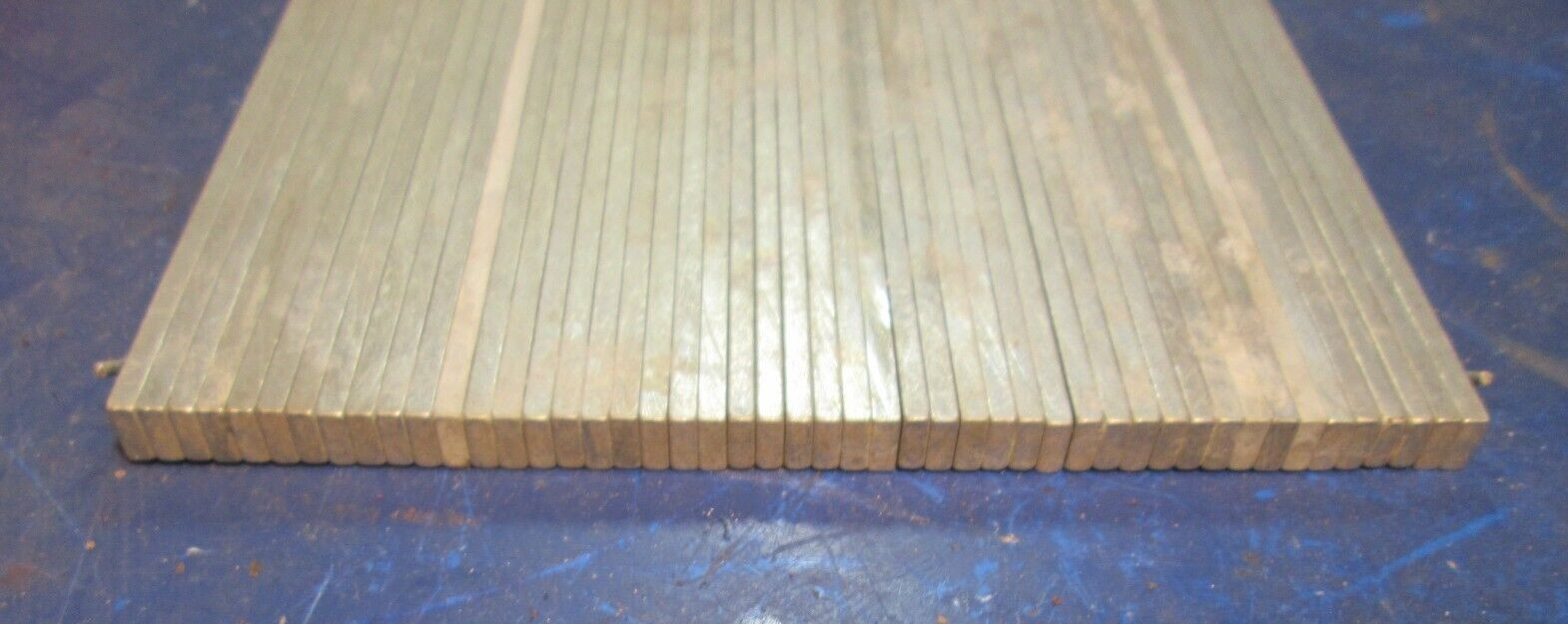 aluminum bar stock .12″ X .3″ x 9 1/4″ Long (48) pieces, read description