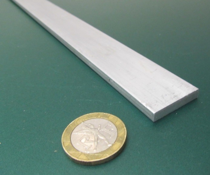6061 T651 Aluminum Bar, 3/16″ (.187″) Thick x 1.0″ Wide x 60″ Length, 2 units
