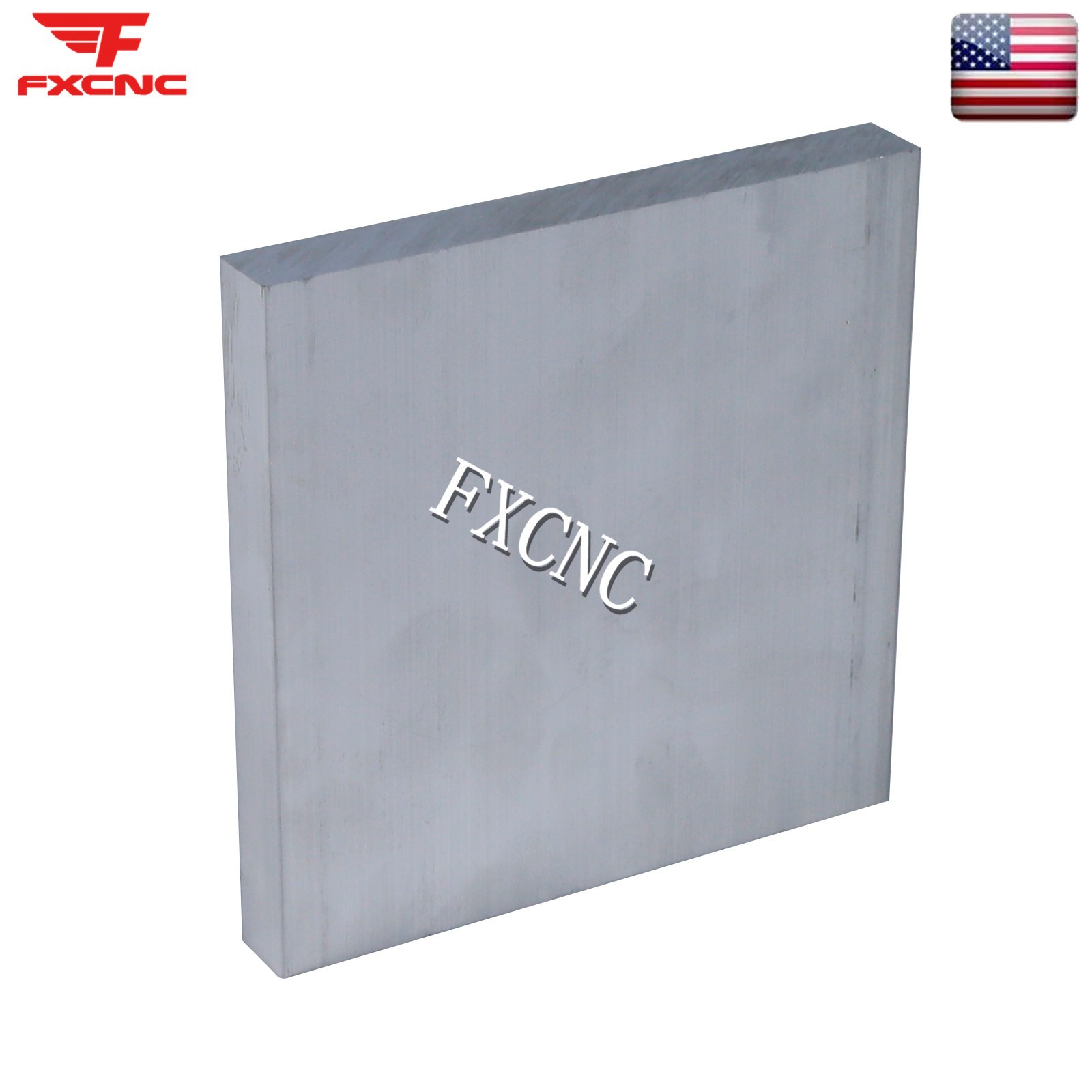 6061 Aluminum Flat Plate Sheet Metal DIY Long 100mm Wide 100mm Thick 12mm