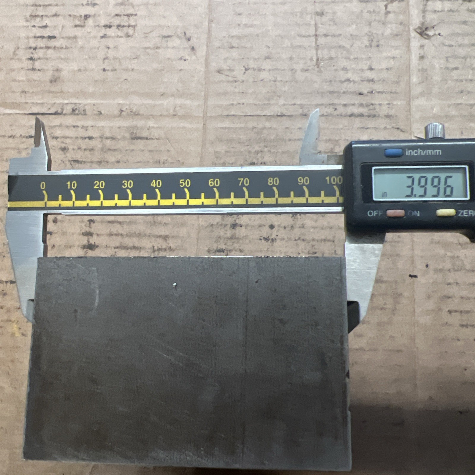 4 X 6 CR Flat Steel Bar 1018 Blacksmith Machining Smooth Surface 2 1/2″ Long