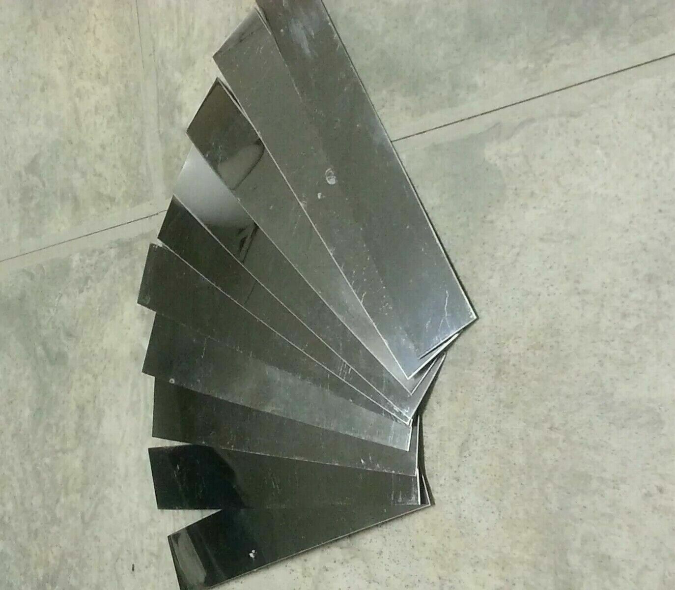 shim stock stainless steel 1.060″ w 0.015″ x 6″ Long 5 PIECE LOT 015 .015