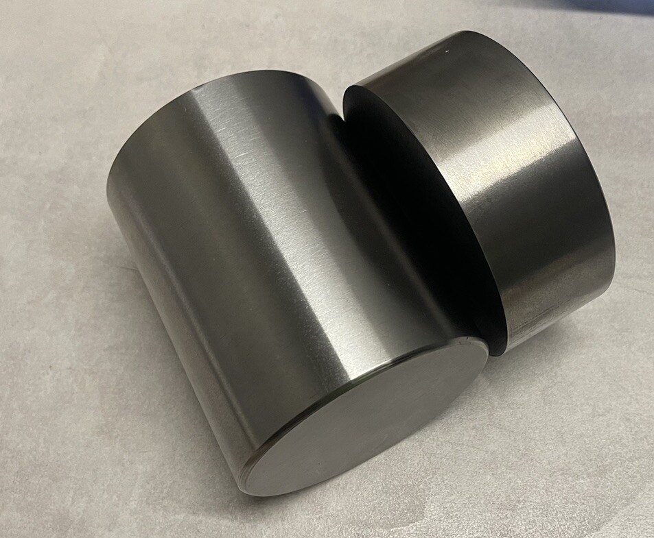 Titanium Ti6Al4V GRADE5 Ø90x102mm Round Material Round Bar Rod Solid Material