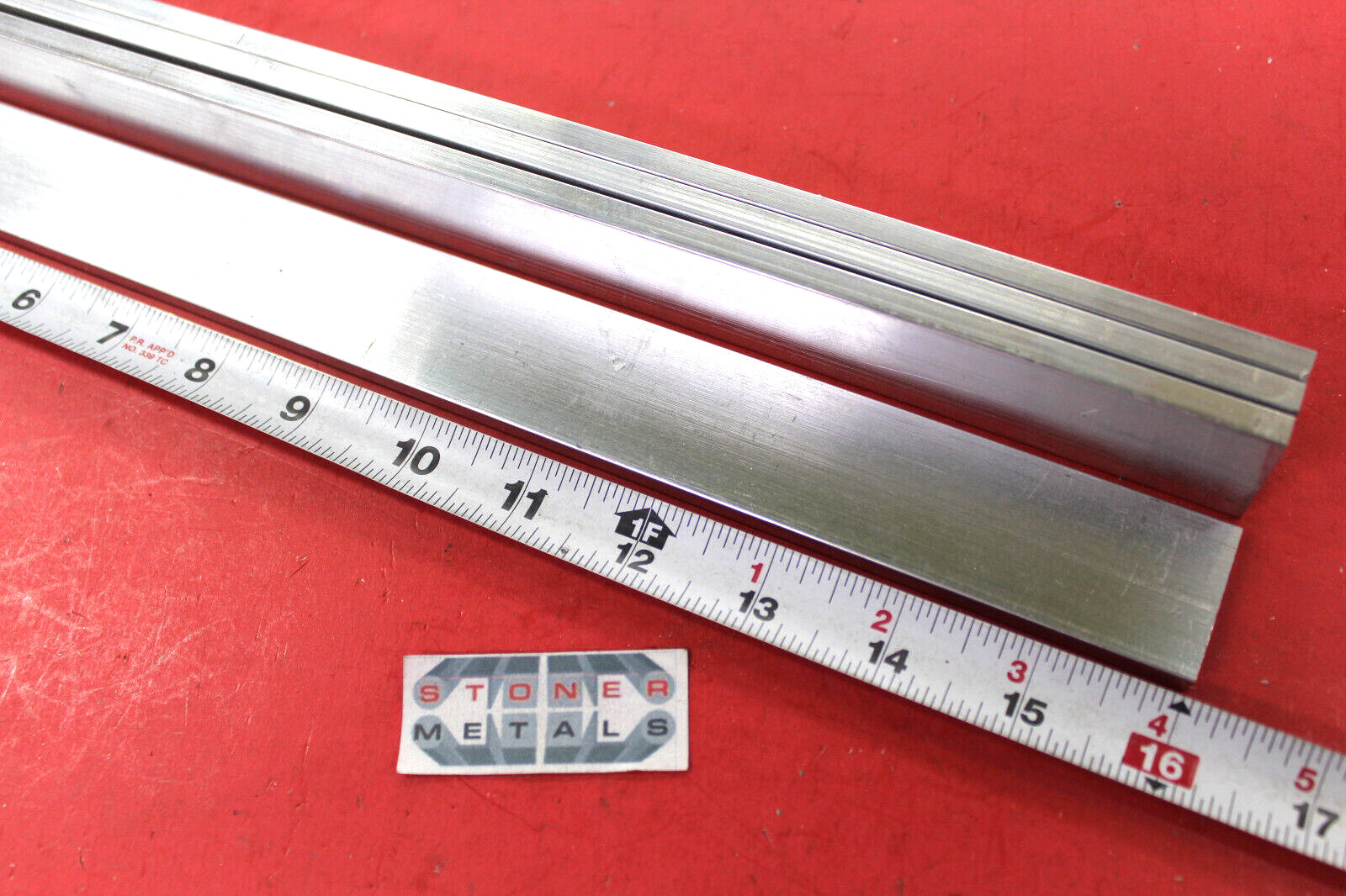 4 Pieces 1/4″ X 1-1/4″ ALUMINUM 6061 FLAT BAR 16″ long T6511 Extruded Mill Stock