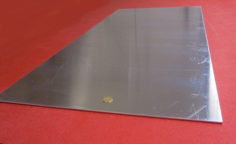 1100 Aluminum Sheet (1/2 Hard- H14) .125″ (1/8″) Thick x 24″ Wide x 48″