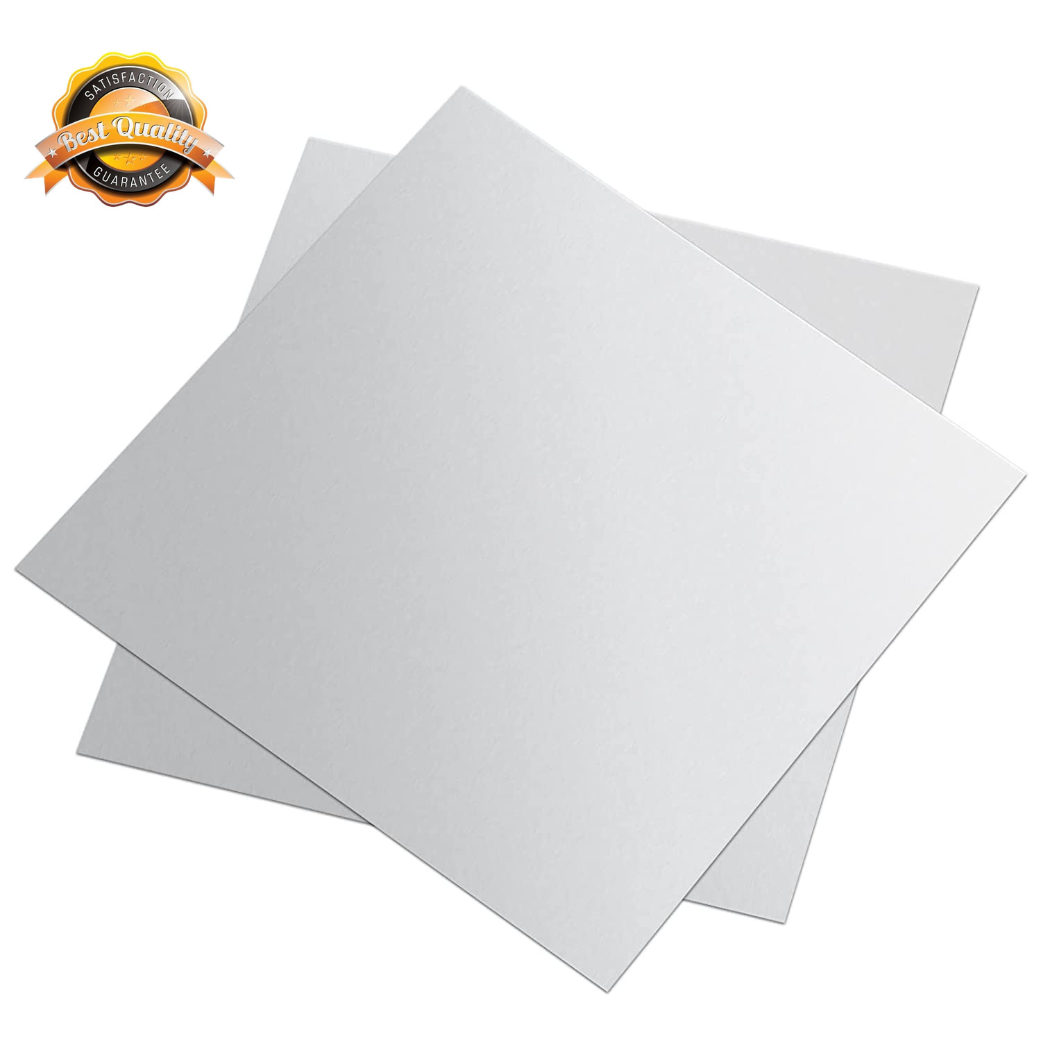 2Pcs 6061 T651 Aluminum Sheet Metal Plate 12x12In 1/16 Inch Fabrication