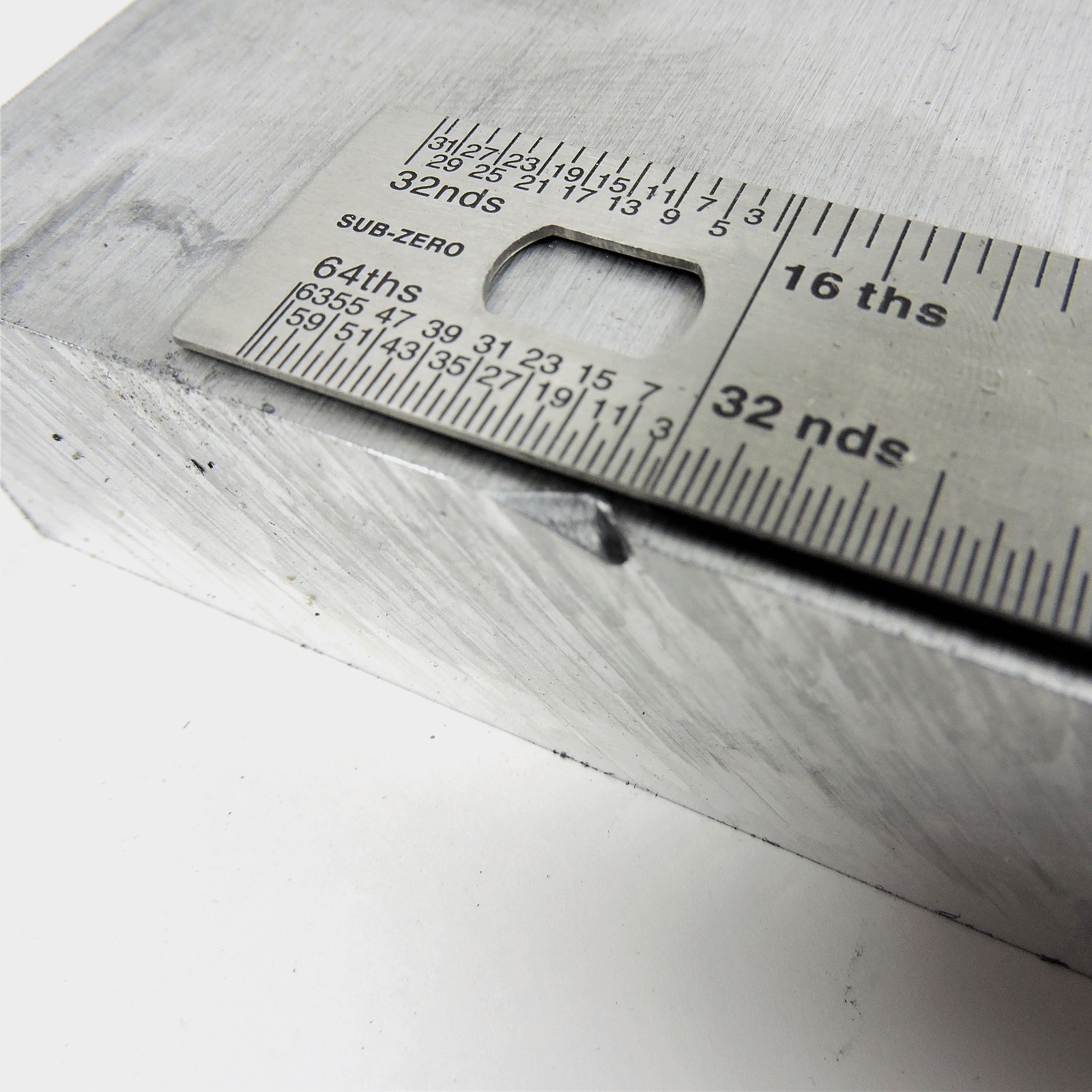 .625″ thick 6061 Aluminum PLATE 5.75″ x 18.375″ Long QTY 3 sku 140990