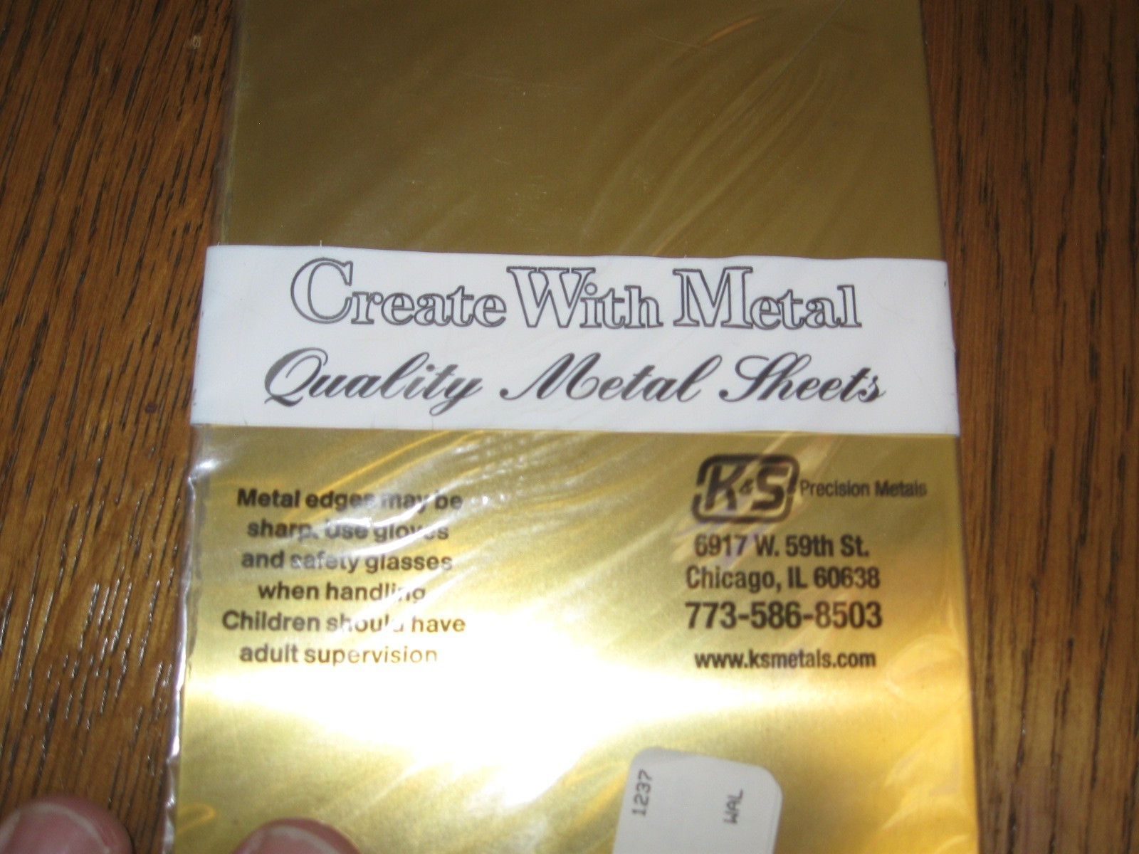 K&S Brass Sheets 4″x10″ .010 & .032 – Lot of 3