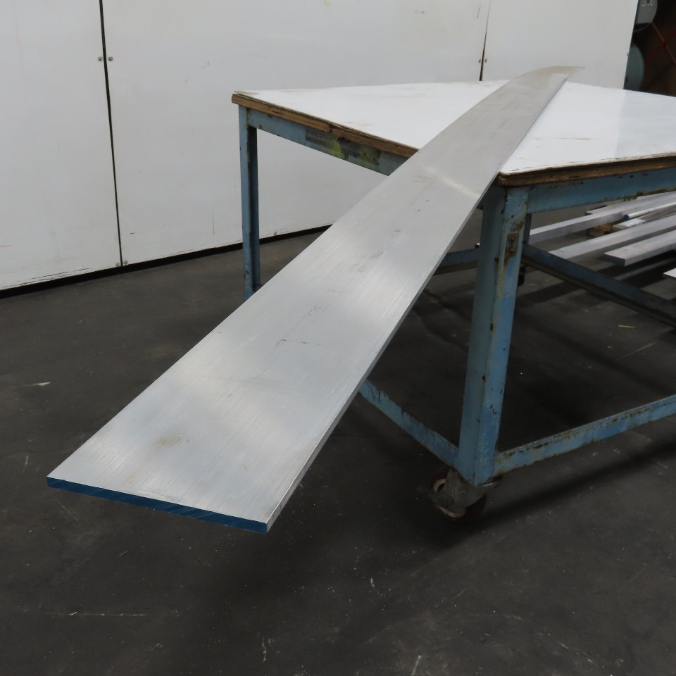5/16″ x 6″ Solid Aluminum 6061 Flat Stock 144″ Length