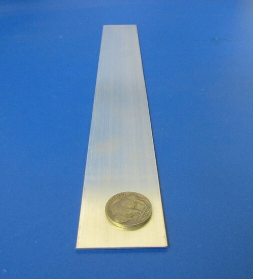 6061 T6 Aluminum Bar, 1/16″ Thick x 1 1/2″ Wide x 12″ Length, 8 Units