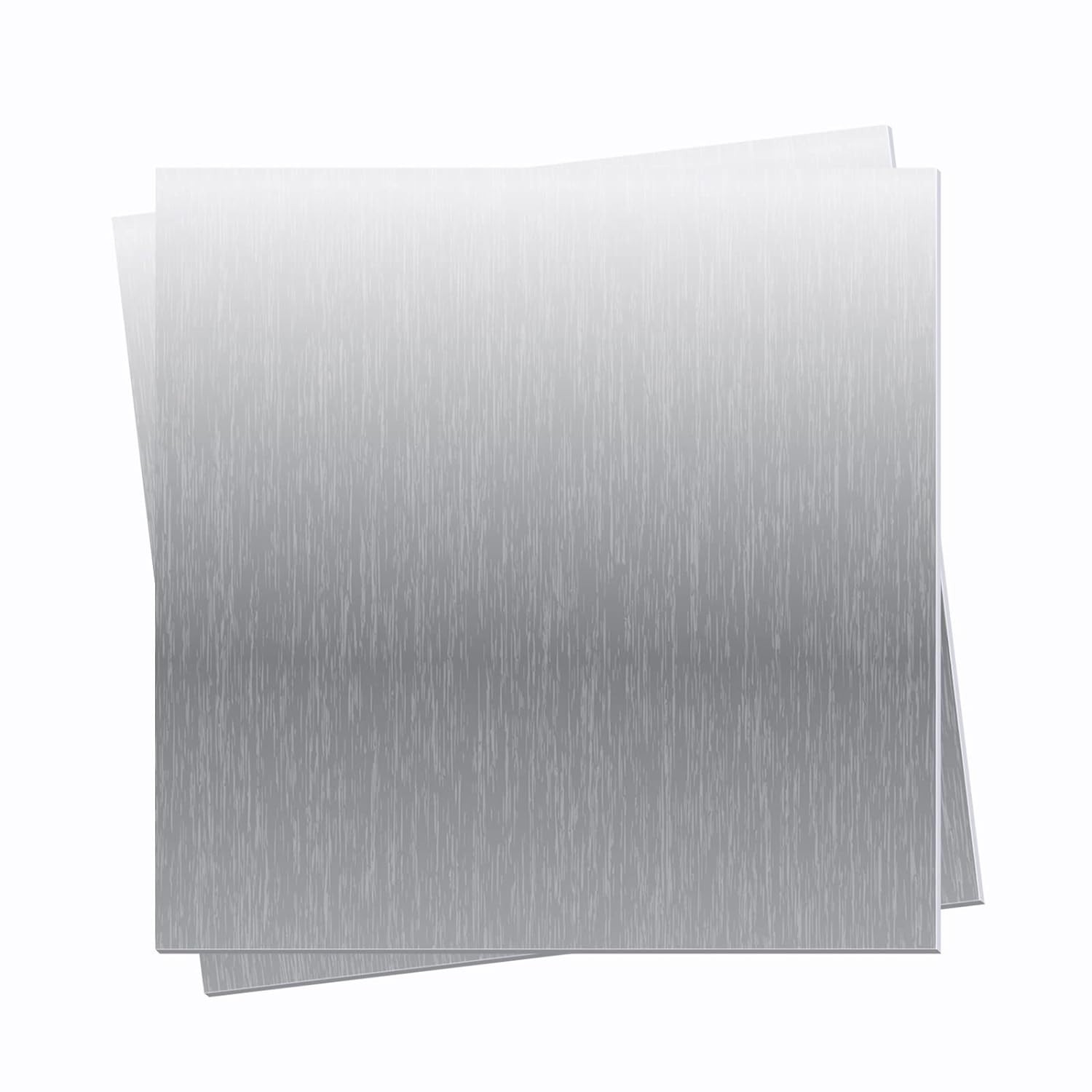 Corrosion-Resistant 6061 T651 Aluminum Crafting Sheets – 2 Pieces, 6×6 Inch