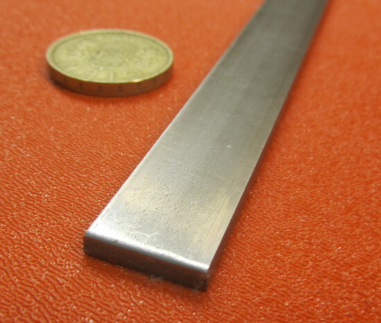 1018 Steel Bar, 1/8″ Thick x 5/8″ Wide x 36″ Length, 3 Pcs