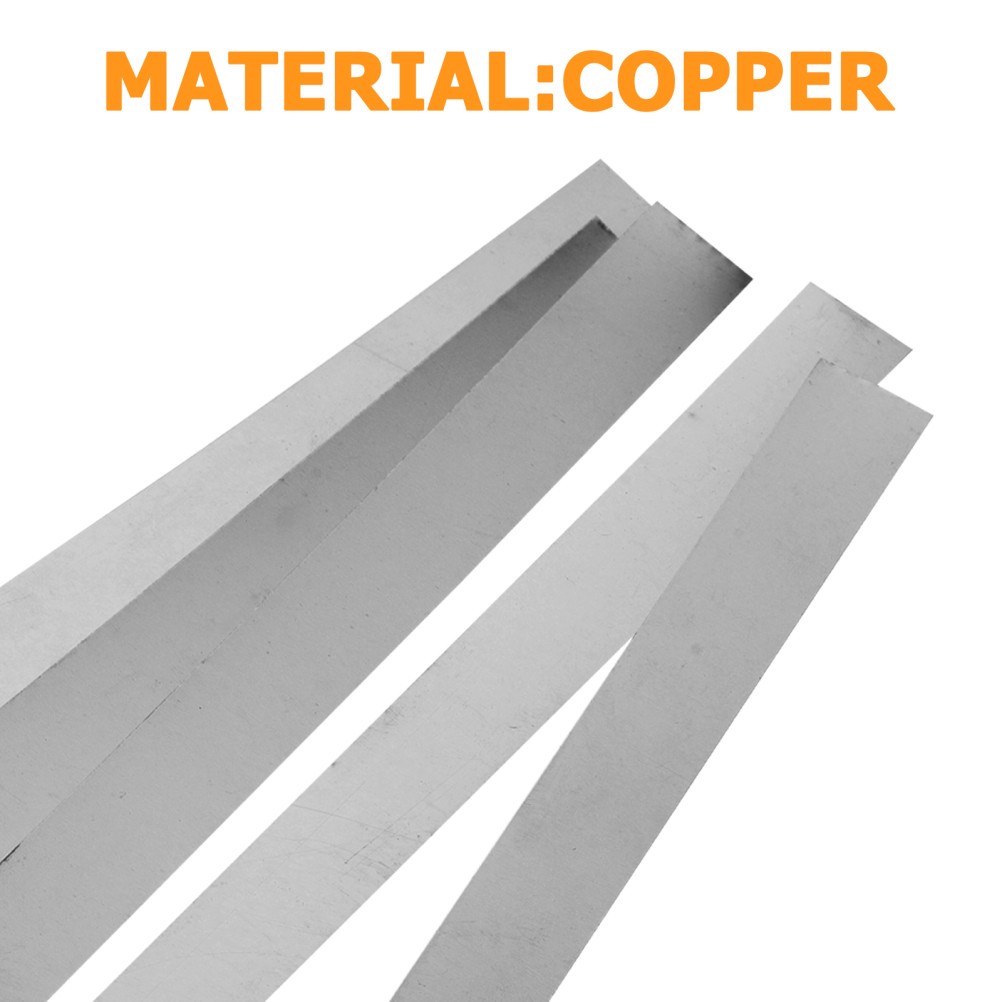 6Pcs Reusable Copper Strips Spring Clips for Educational Physics Teaching Tools