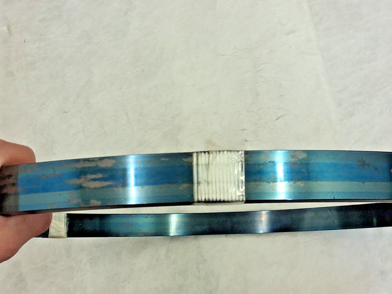 Pro Blue Tempered Steel Coil 0.062″ Thick 1″ Wide 35ft Long 31977275