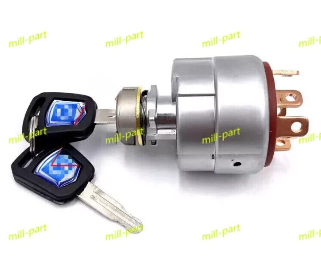 1PC FOR XCMG Excavator XE17/60DA/75/135/200/215/235DK Ignition Switch Start Lock