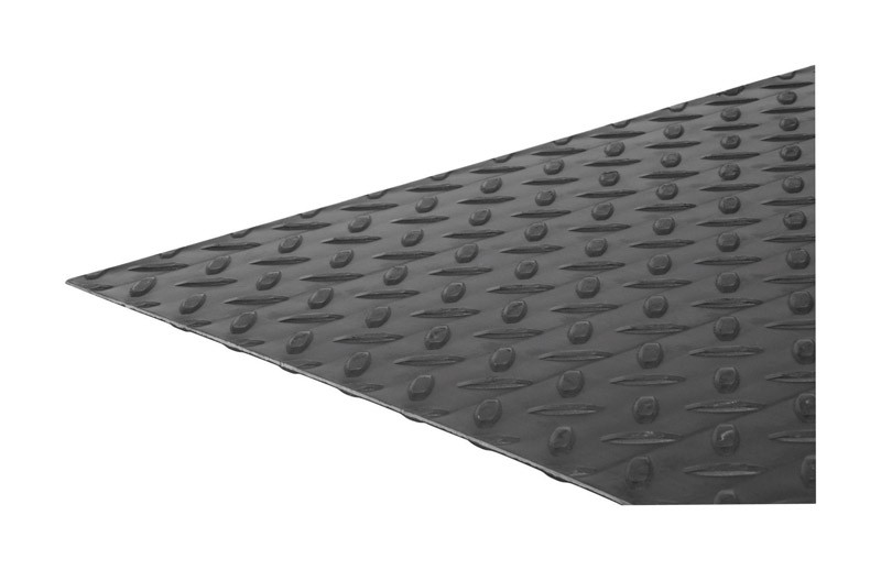 SteelWorks 12 in Steel Diamond Tread Plate 0.063 Thick Weldable