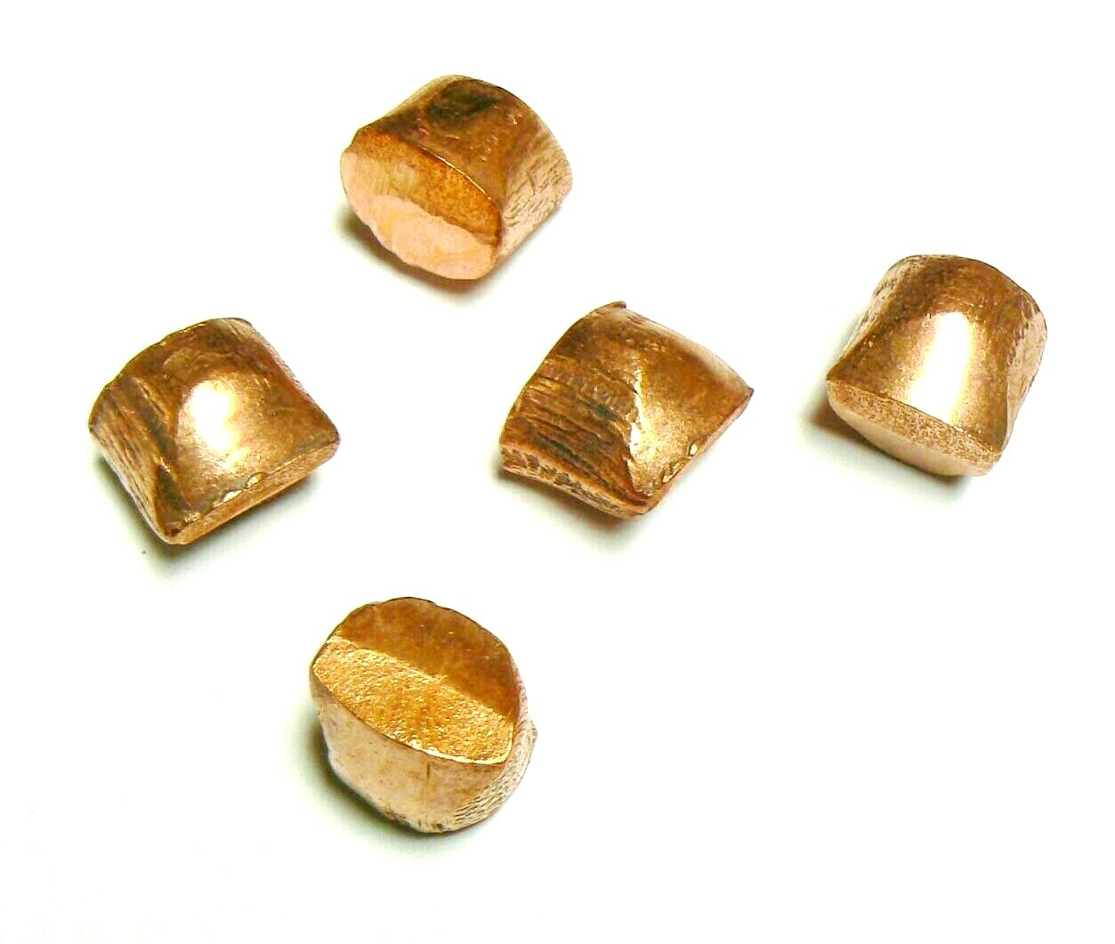 Pure Copper 99.99% Oxygen Free Cu Metal Anode Slugs Melt Casting Alloy 10 Pounds