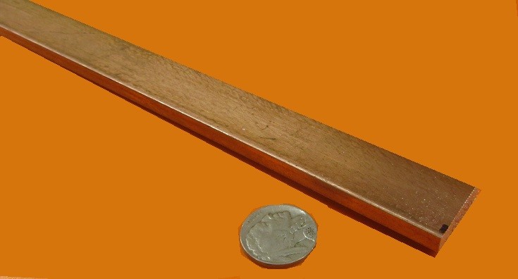 110 Copper Bar H02, 1/4″ Thick x 1.00″ Wide x 5 Ft Length