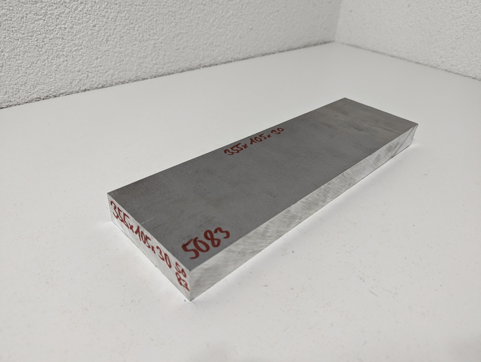Aluminium Sheet | 355 x 105 x 30mm | EN AW-5083 (AlMg4.5Mn)