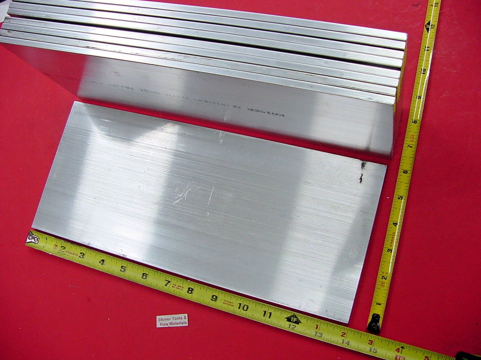 9 Pieces 1/4″ X 6″ ALUMINUM 6061 T6511 FLAT BAR 14″ long Solid Extruded Bar New