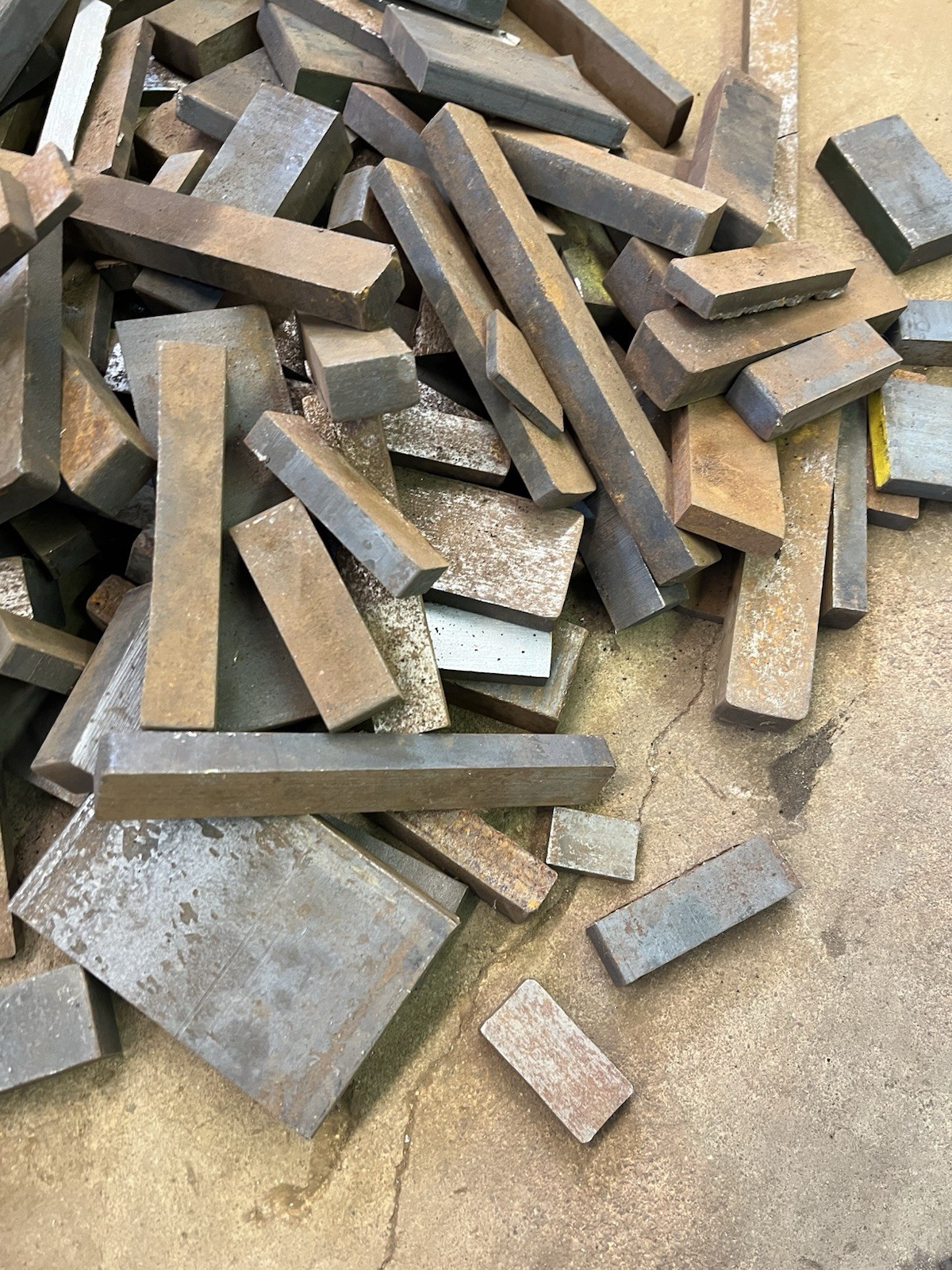 Mix lot 9+Lbs A36 Flat steel metal plate bar steel stock 3/8″ 1/2″ 3/4″ 1″+ Th
