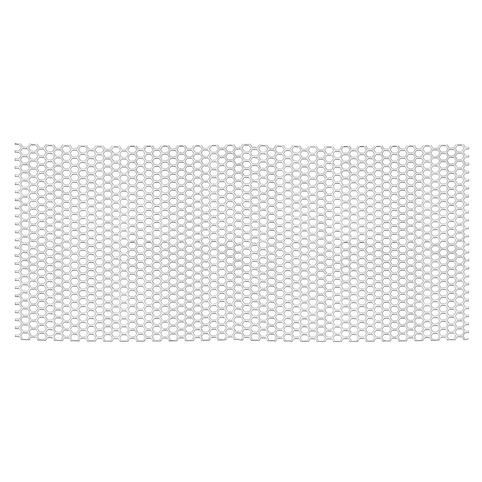 15.7″ x 7.9″ Perforated Metal Sheets, 19Ga 0.24″ Hexagonal Hole Mesh