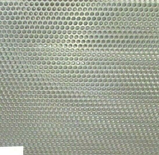 1/8″ HOLES 18 GAUGE 304 STAINLESS STEEL PERFORATED SHEET 3-1/2″ X 6″