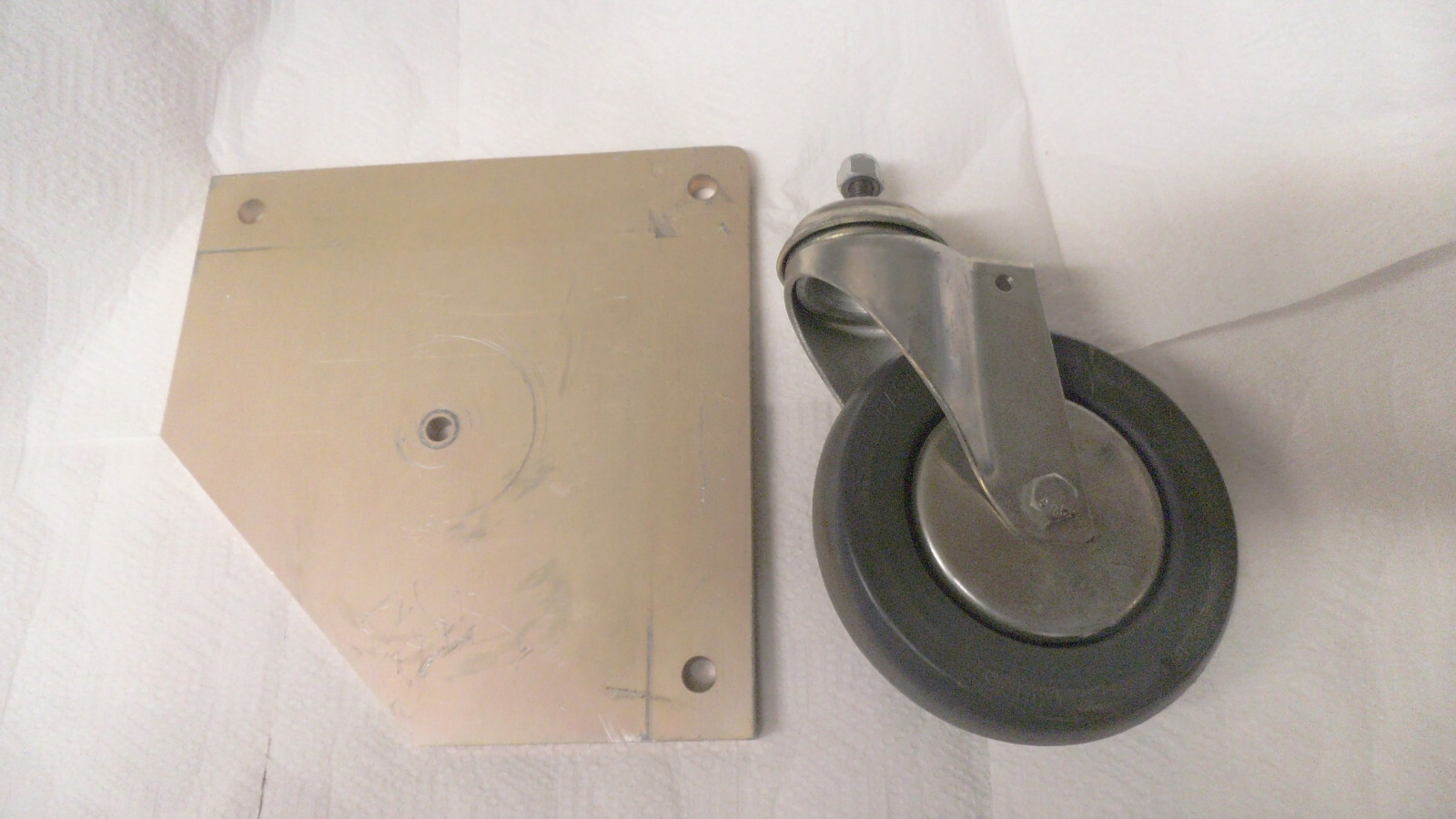 Aluminum plate 8-1/16″ x 8-1/16′” x point 386 thick