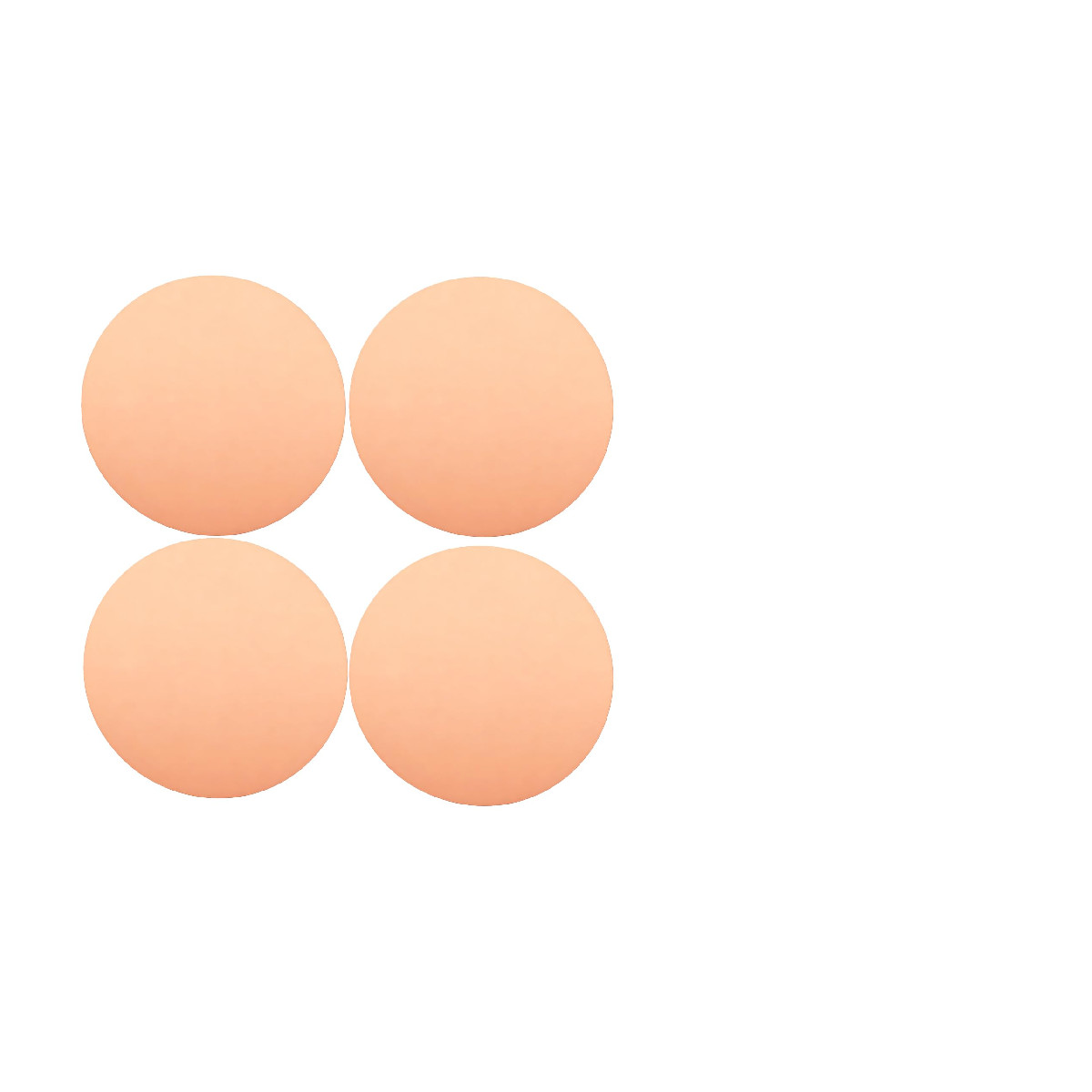Lsverde 4 Pcs 99.9 Pure Round Copper Sheet Metal Diameter 4 0.6Mm Thickness For