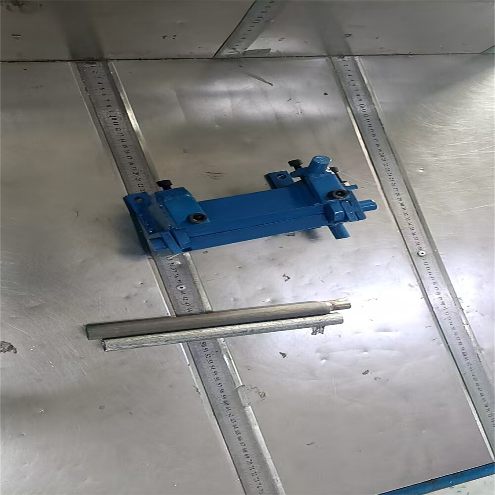 Manual Metal Iron Aluminum Copper Plate Sheet Bending Machine ATT 100mm Wide