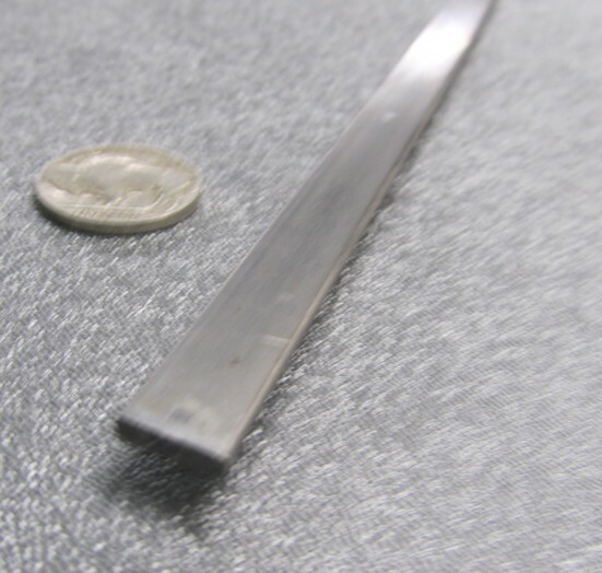 1018 Steel Bar, 1/8″ Thick x 3/8″ Wide x 24″ Length, 6 Pcs