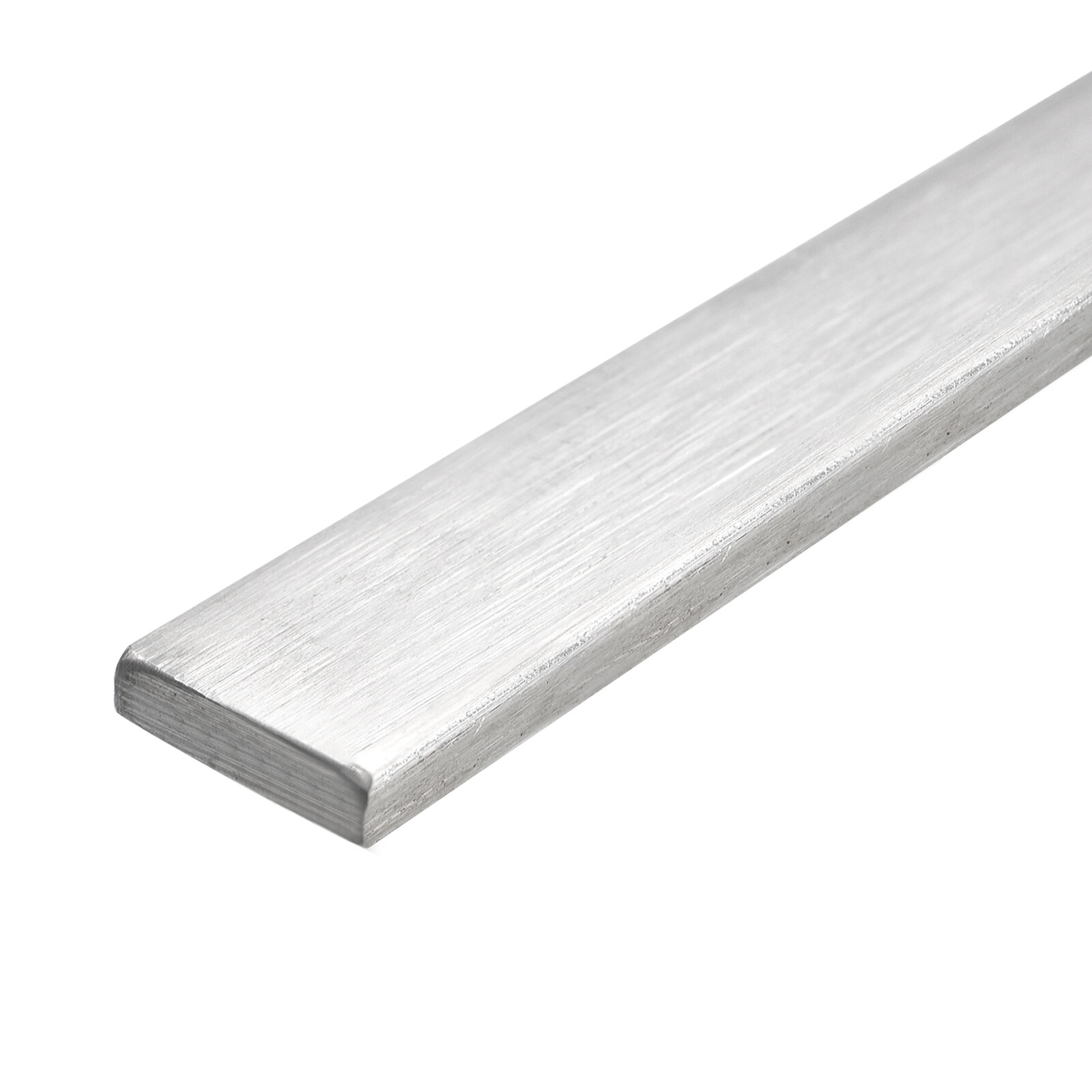 2pcs Stainless Steel Flat Bar Brushed Finish Trim Strips Sheet 12″x25/32″x1/8″