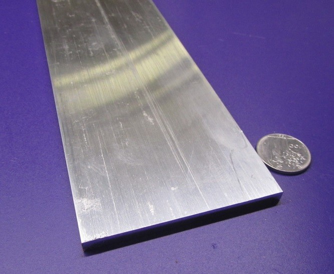 6061 T651 Aluminum Bar, 1/4″ (.250″) Thick x 3.50″ Wide x 60″ Length